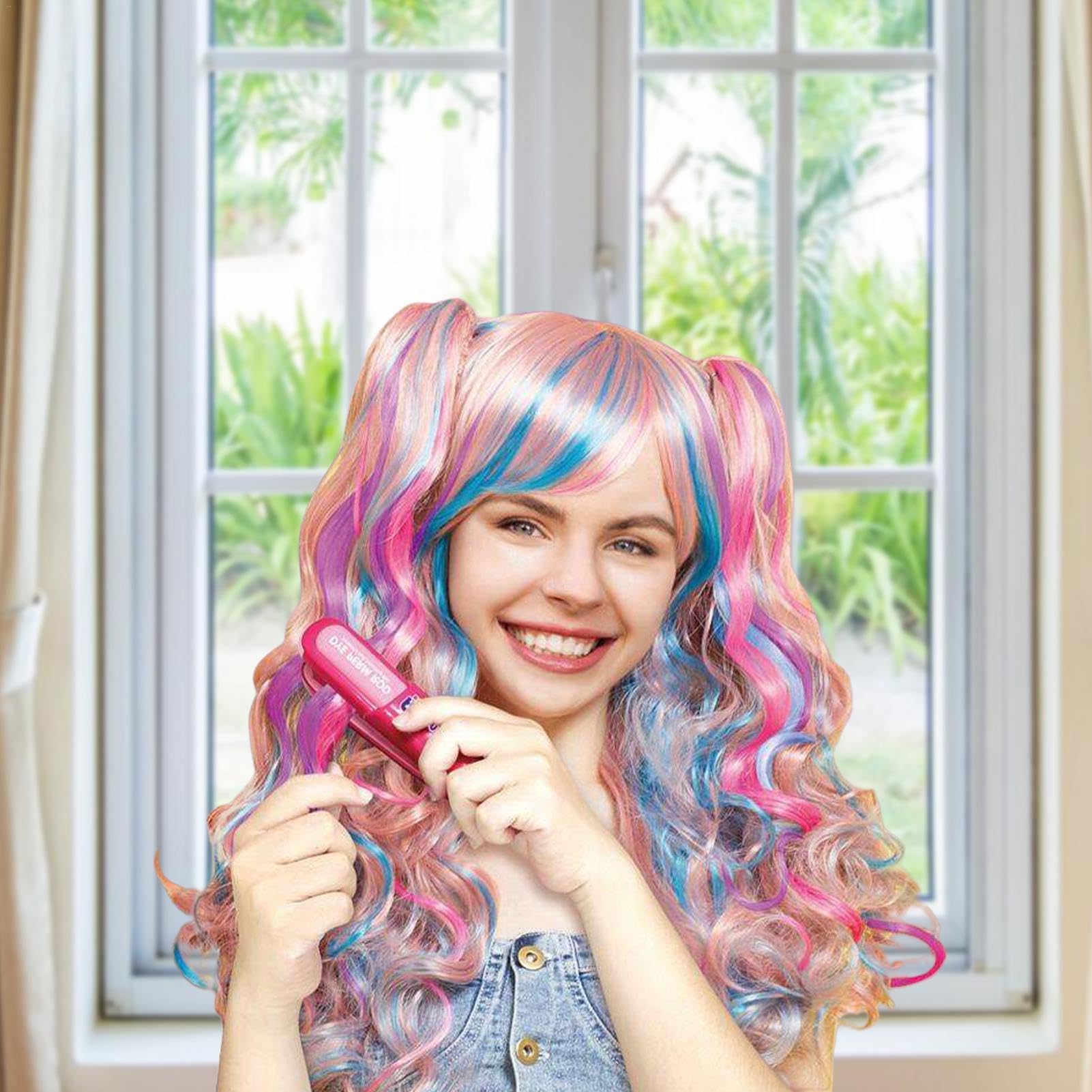 k.tweety　ヘアカラー剤セット Amazon.co.jp: Cileznw キッズヘアカラーリングプレイセット、キッズ