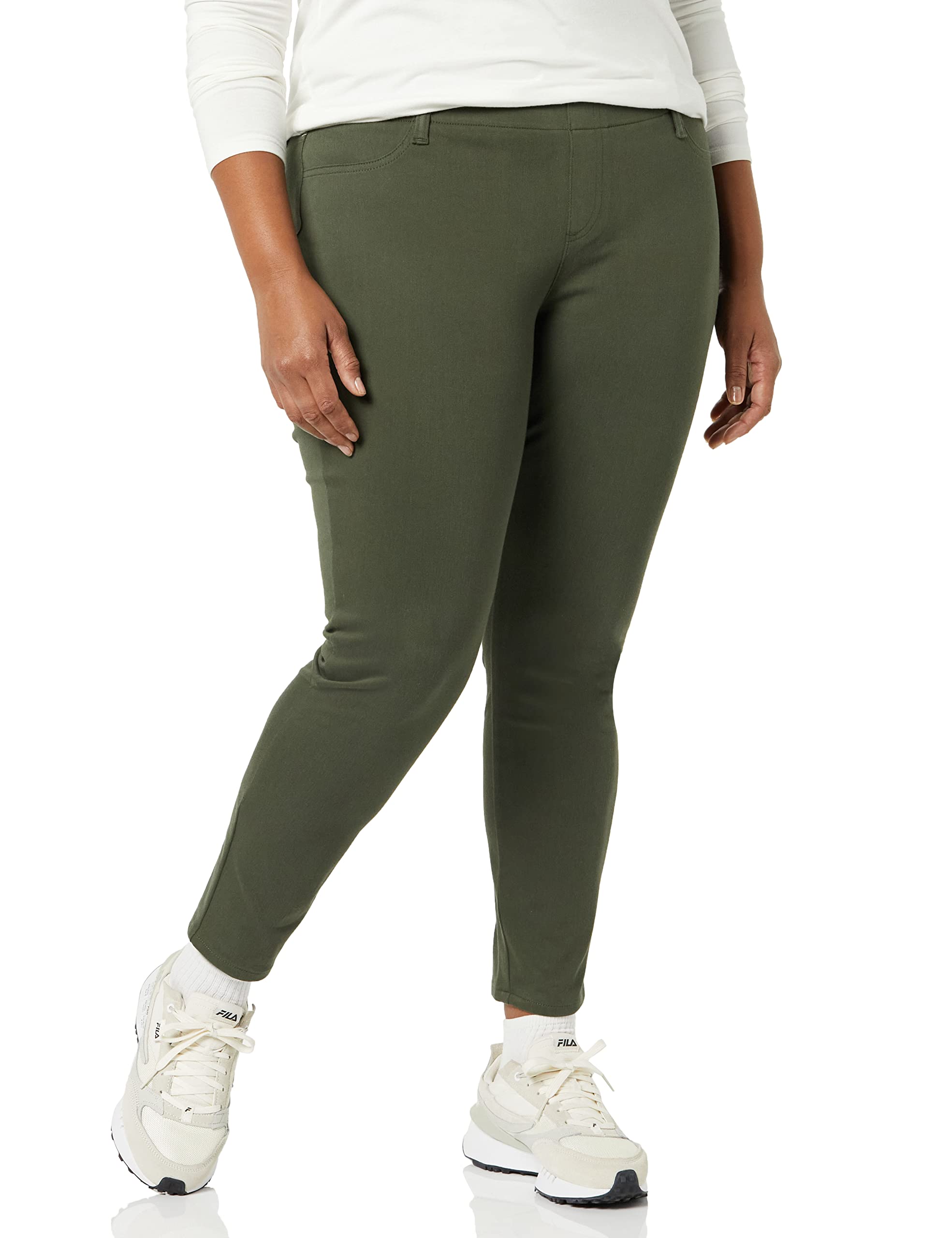 Amazon Essentials Mujer Jeggings de Punto Elástico sin Cordones (Disponible en Tallas Grandes)