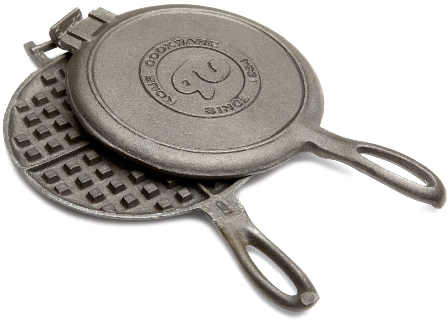 ROME OLD FASHIONED WAFFLE IRON ローム Amazon.com: Rome Old Fashioned Waffle Iron (4, Cast Iron