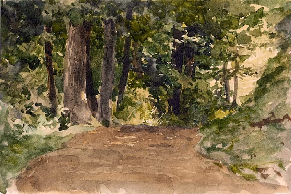 Cuadro de bosque de Albert Ankrese para decorar las paredes de tu dormitorio 5