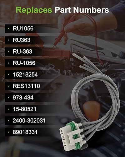 Miniatura 144 de SCITOO Resistencia de motor de ventilador HVAC para 2008-2013 para Chrysler 300/2008-2016 para Town & Country/2008-2010 para Dodge Charger/2008-2018