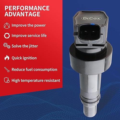 Miniatura 2 de Bobina de encendido OEM UF652 C1803 5C1860 compatible con Hyundai Kia Dodge Accent Veloster Rio Soul Attitude - Motores L4 de 1.6L - 1 paquete