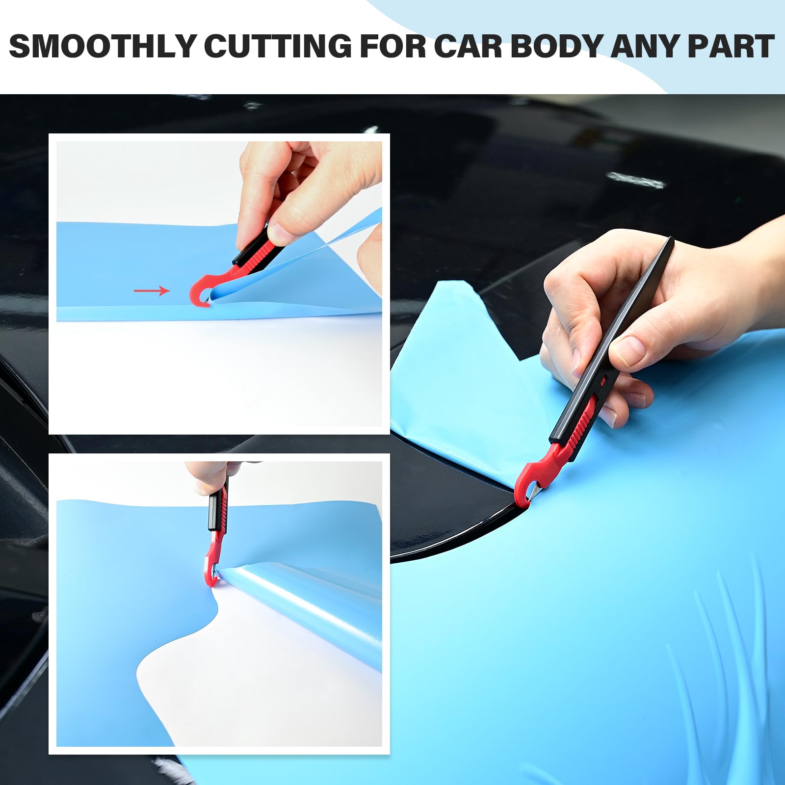 Gomake Vinyl Wrap Guard Cutter Knife Window Tinting Cutter
