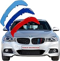 Vista 11 de Insertos de Parrilla Automotriz para BMW Serie 3 E92 E93 320i 325i 330i 335i 2006-2009 (Solo Compatible con 14 Vigas), Accesorios de Parrilla Frontal