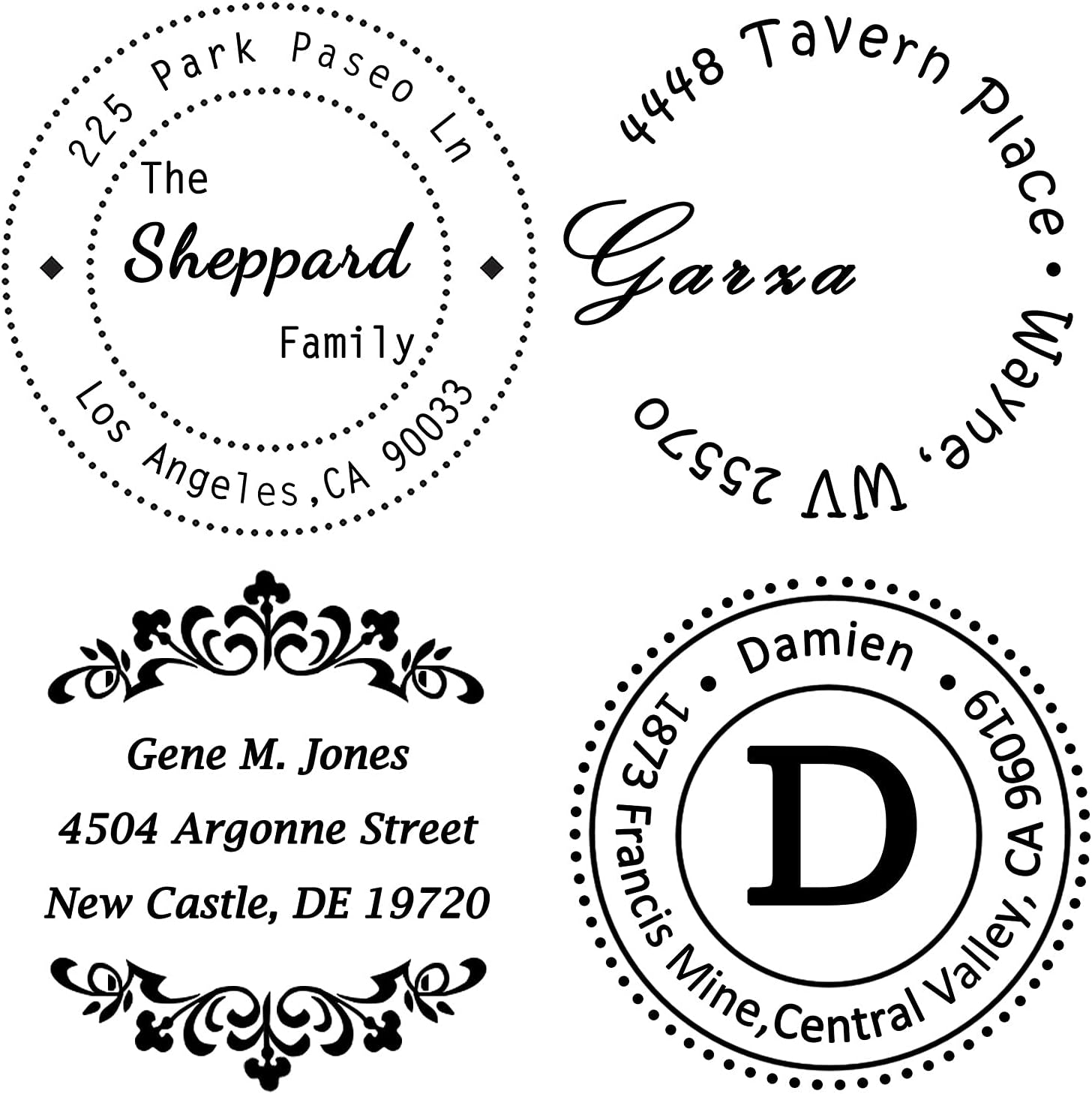Custom Round Stamp