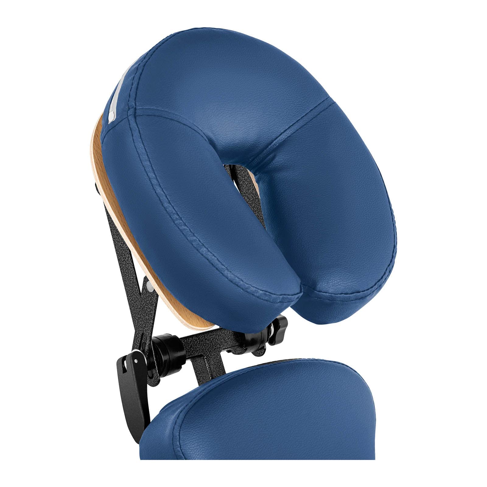 Physa Silla de Masaje Portátil Sillón de Cosmética Physa Montpellier Blue (Estructura de Acero, Tapicería en PVC, hasta 160 kg, Azul)