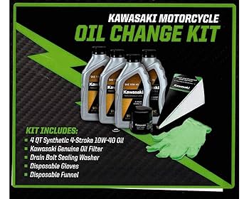 Amazon.com: Kawasaki OEM Oil Change Kit ZX10R Ninja 2016
