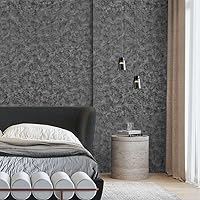 Vista 4 de Papel de pared de mármol brillante, papel de contacto de mármol de granito para remodelación de muebles, papel tapiz grueso extraíble autoadhesivo
