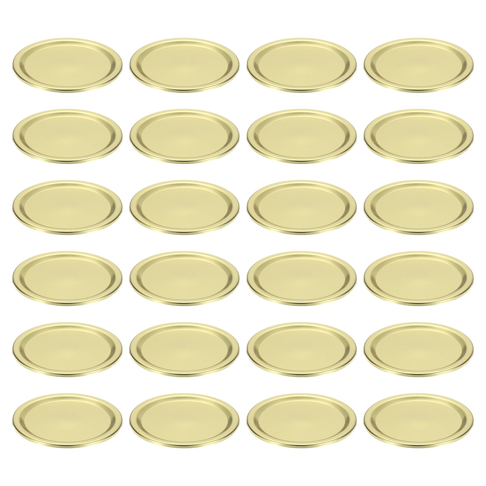 Couvercles de bocaux Mason étanches 68mm lavables au lave-vaisselle x100
