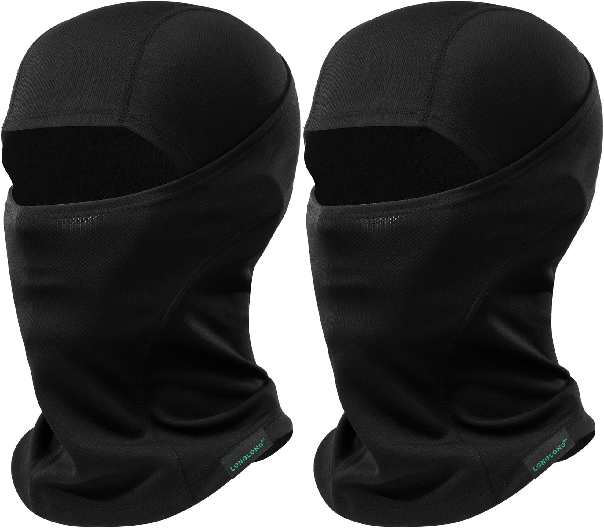LONGLONG Balaclava Face Mask, 1/2/3 Pieces Summer Shiesty Mask Sun Protector Hood Lightweight Motorcycle Men Women