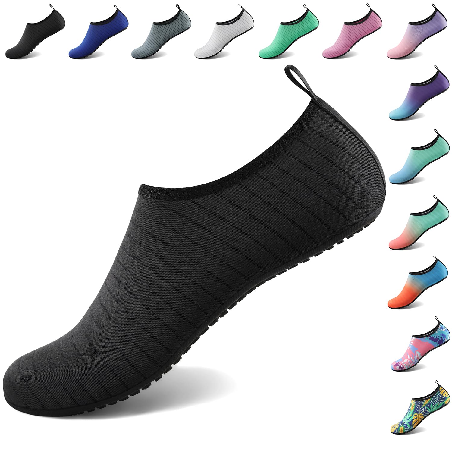 tanamo Water Shoes for Women Men Quick-Dry Aqua Socks Swim Beach Barefoot Yoga Exercise Wear Sport Accessories Pool Camping Must Haves Adult Youth Size-picture-39