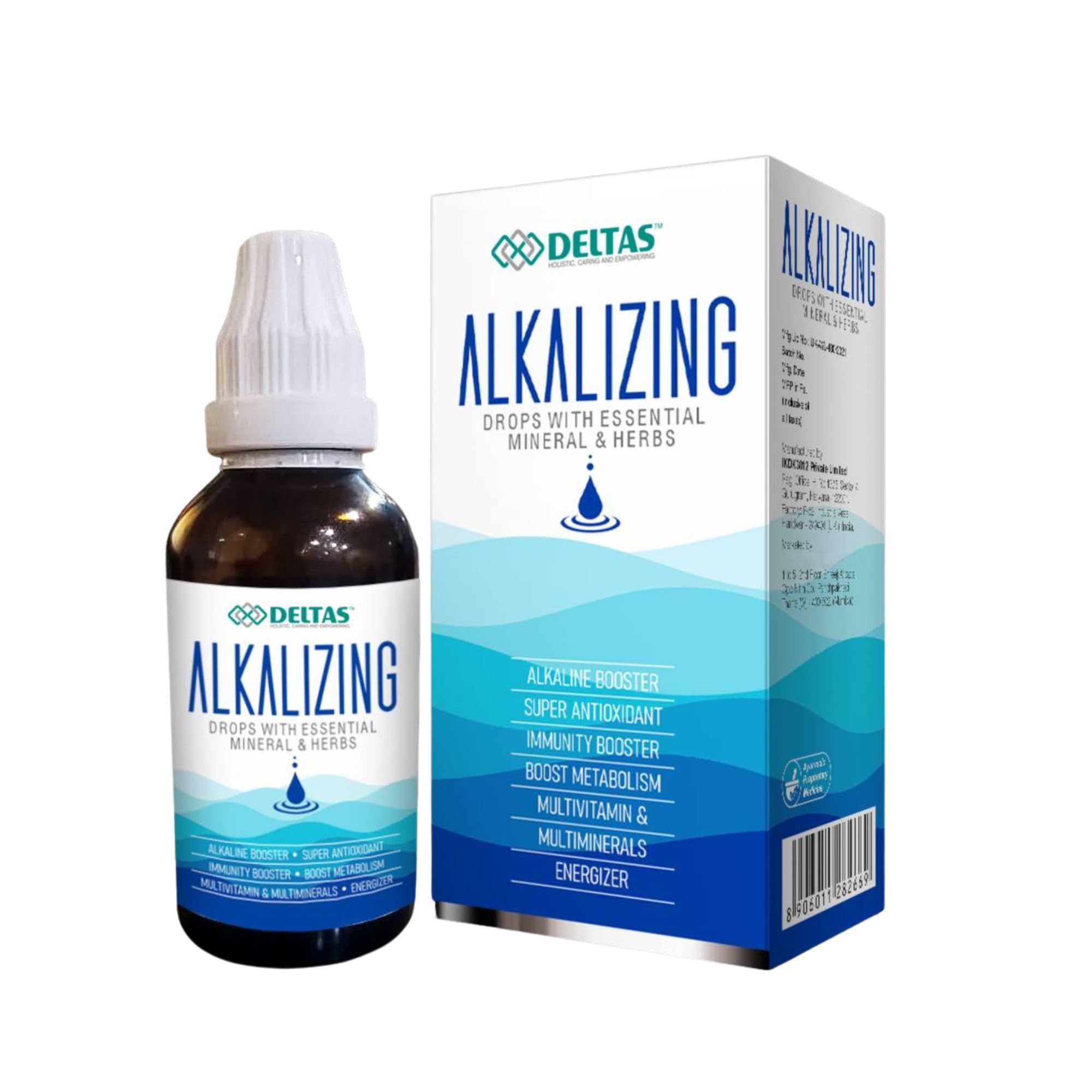 Deltas Alkalizing Drops with Essential Minerals & Herbs | Multivitamin & Mineral Supplement | Boosts Metabolism, Immunity, Digestion & pH Balance | Natural Antioxidant (50ml)-picture-29