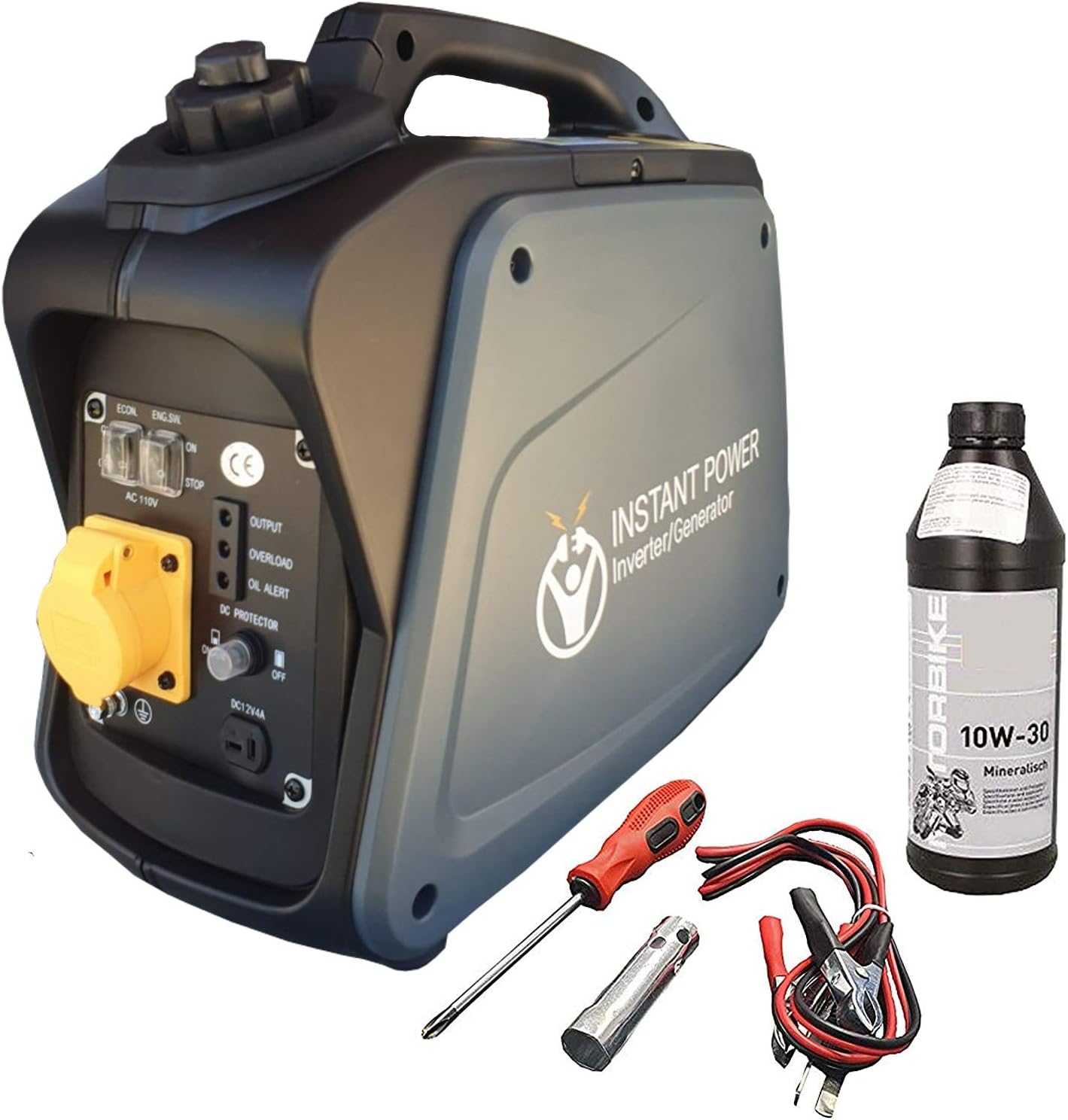Instant Power Portable Suitcase Inverter Petrol Generator with 110v