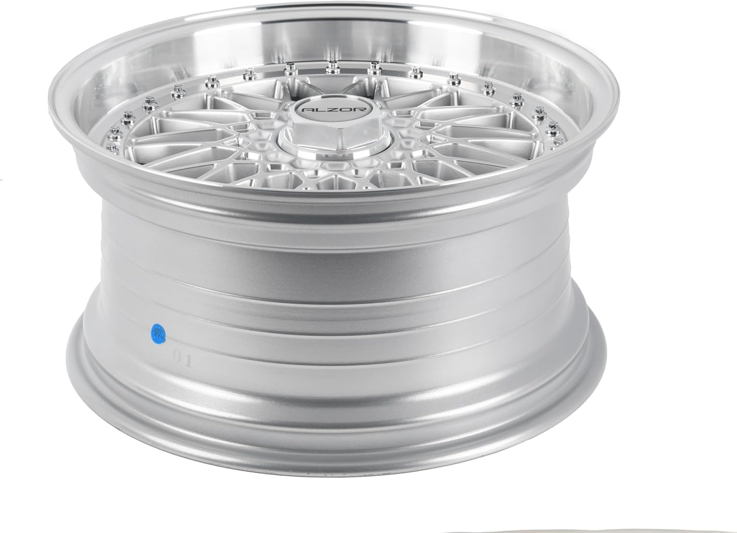 18" Style 010 Wheels - Set Of Four (18x9" ET30 66.6CB 5x112. Silver with machined lip)
