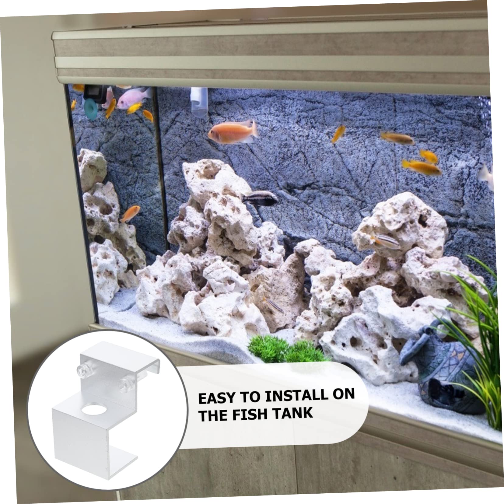 POPETPOP 3stücke Wasserrohr Fixierungsklemme Für Aquarien Einfache Installation Robust Für Verschiedene Rohrmaterialien Geeignet Platzsparend Und Praktisch