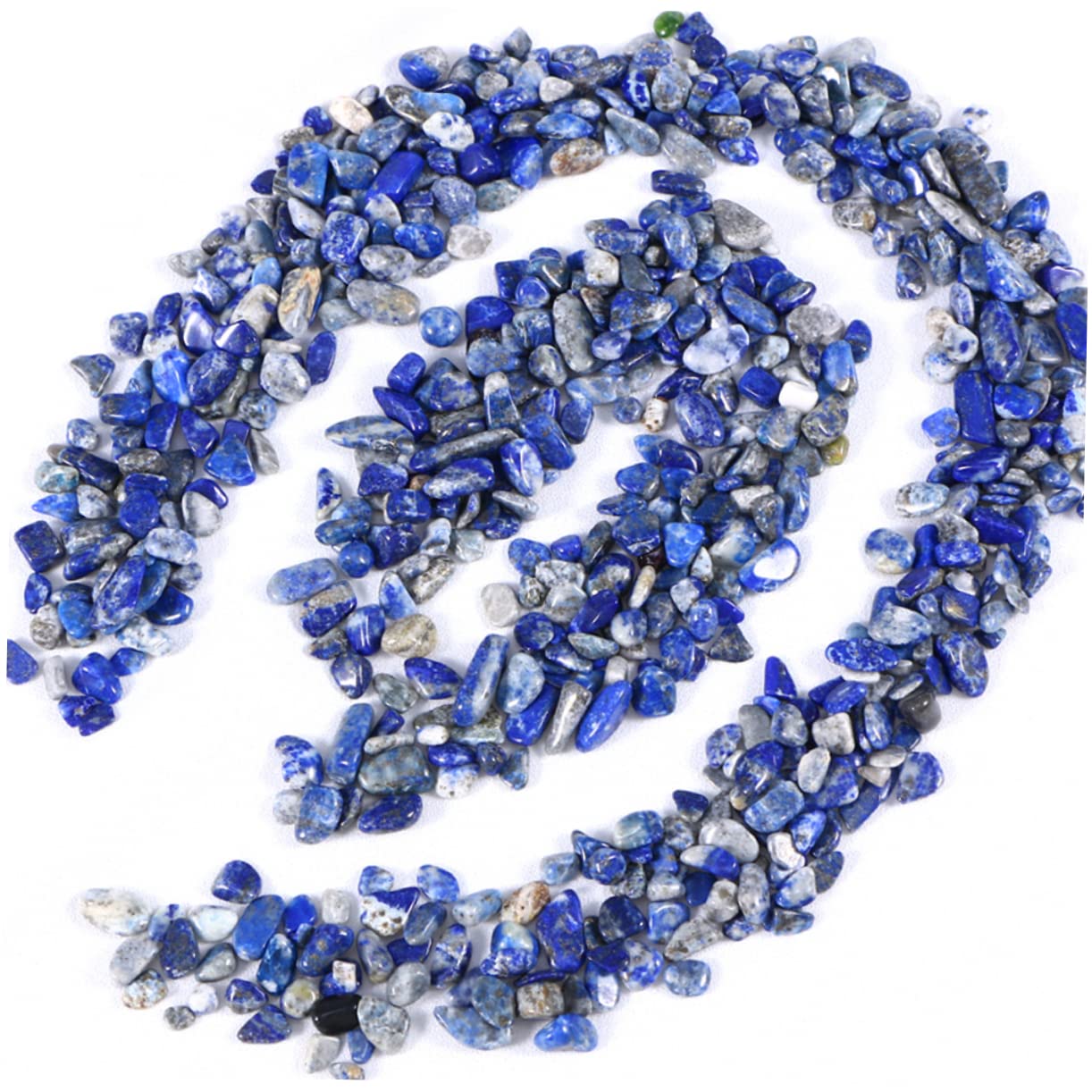 Alipis Blue Aquarium Gravel Decor 200g Lapis Stones Natural Fish Tank Rocks Aquascaping