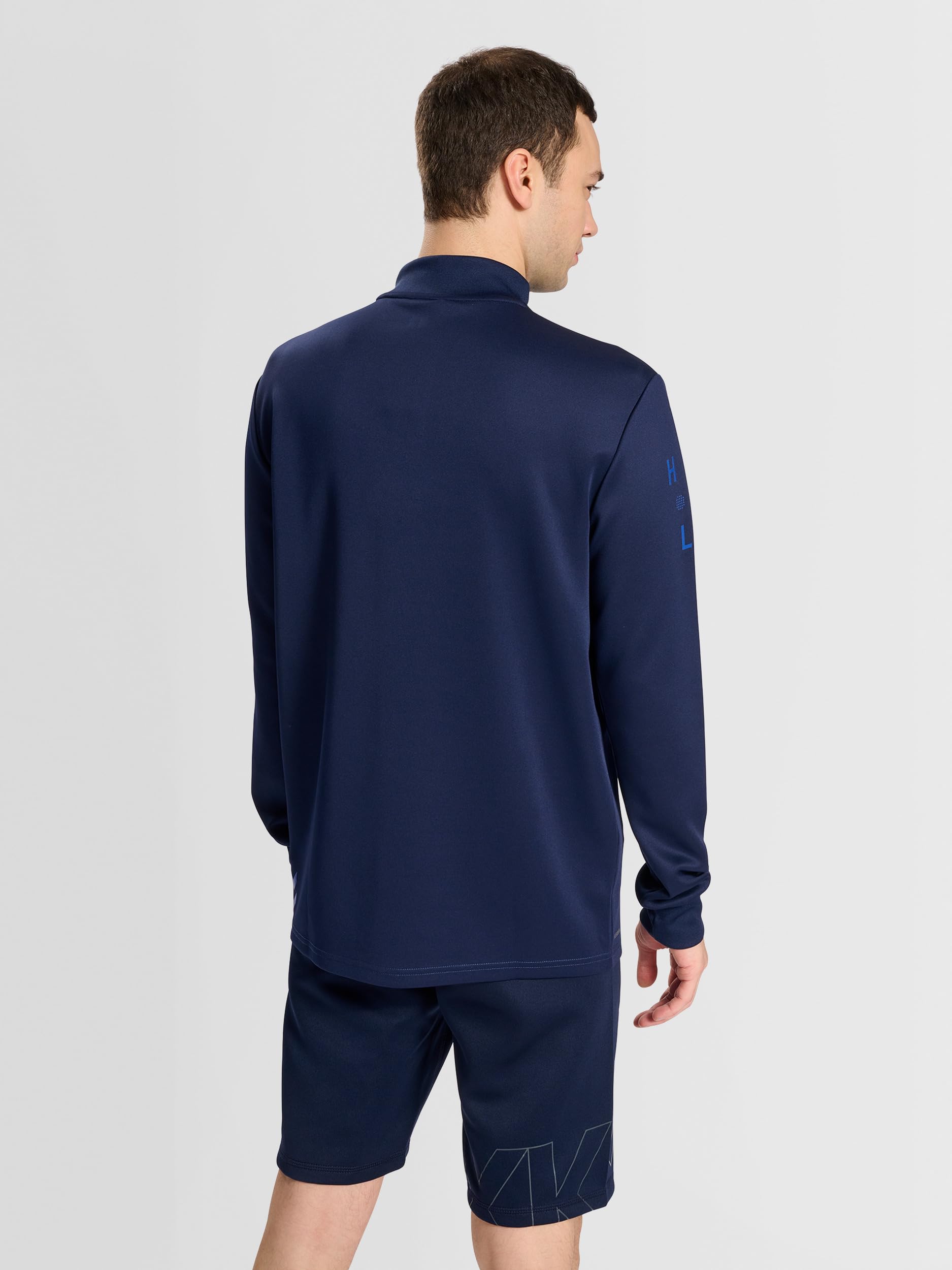 hummel Hmlcourt Media Cremallera L/S Suéter pulóver Hombre