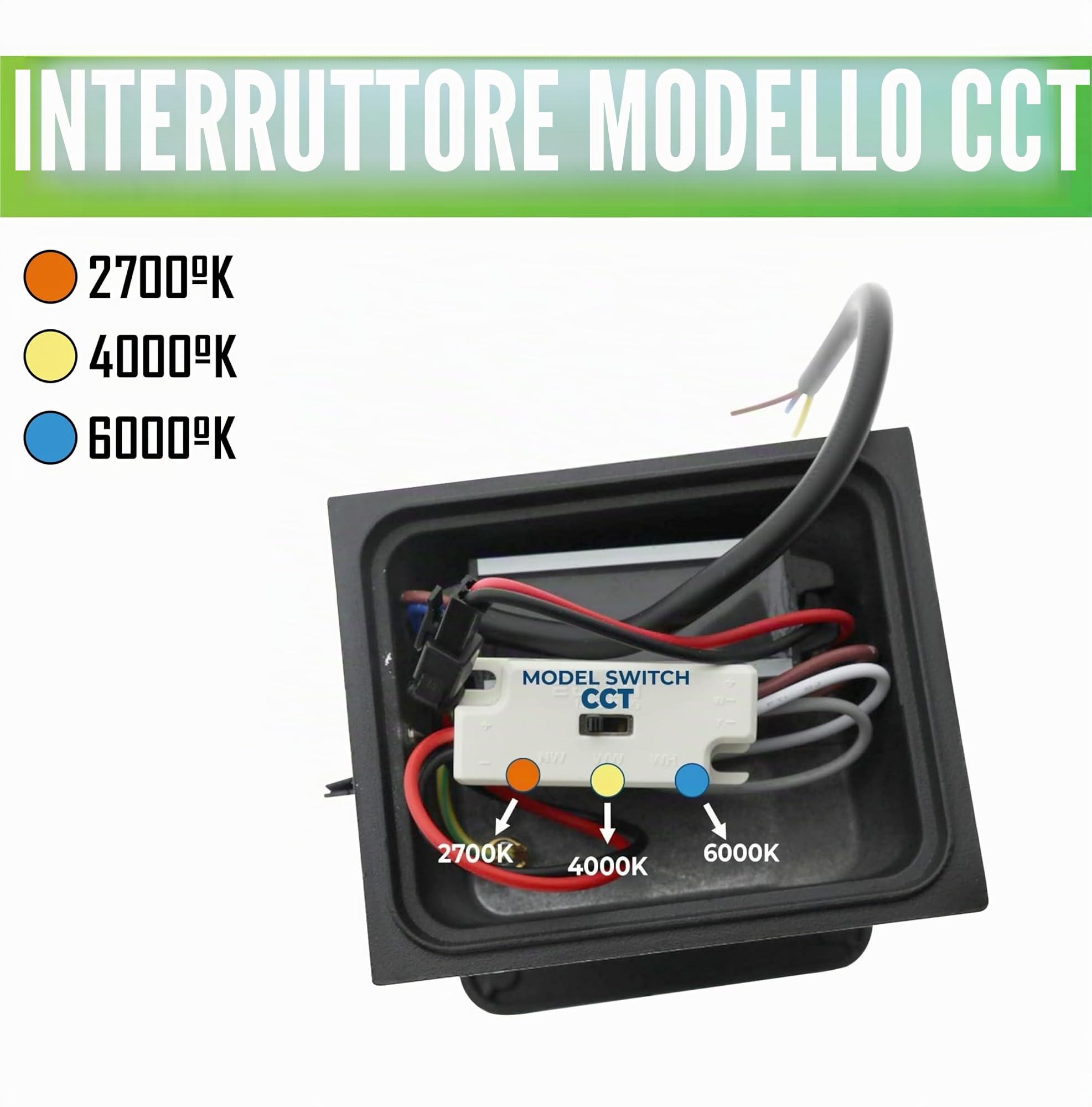 CLAR - Applique da Parete Interno, Applique da Parete, Applique LED, Applique LED da Parete Interno, Lampada da Parete, Lampada da Parete Interno, Applique LED da Esterno, 12W CCT (Pack 6)