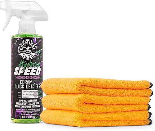 Miniatura 10 de Chemical Guys HydroSpeed Spray Detallador Rápido de Cerámica - Spray Detallador de Automóviles SiO2 Shine para Automóviles, Camiones, SUVs,