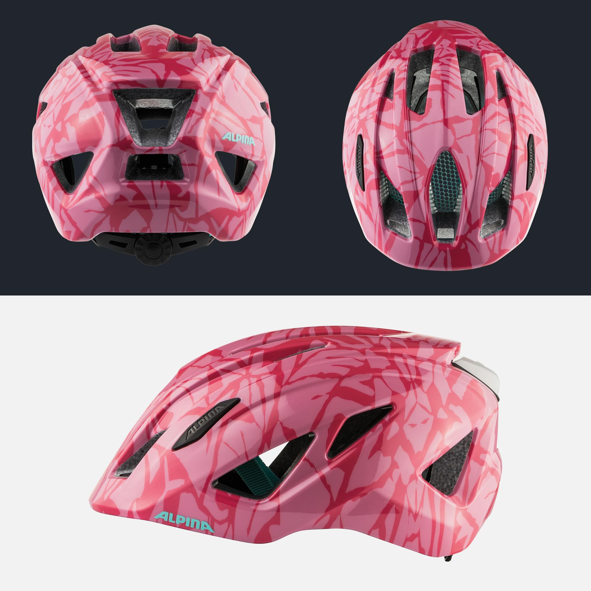 ALPINA Unisex - Dzieci, PICO Kask rowerowy