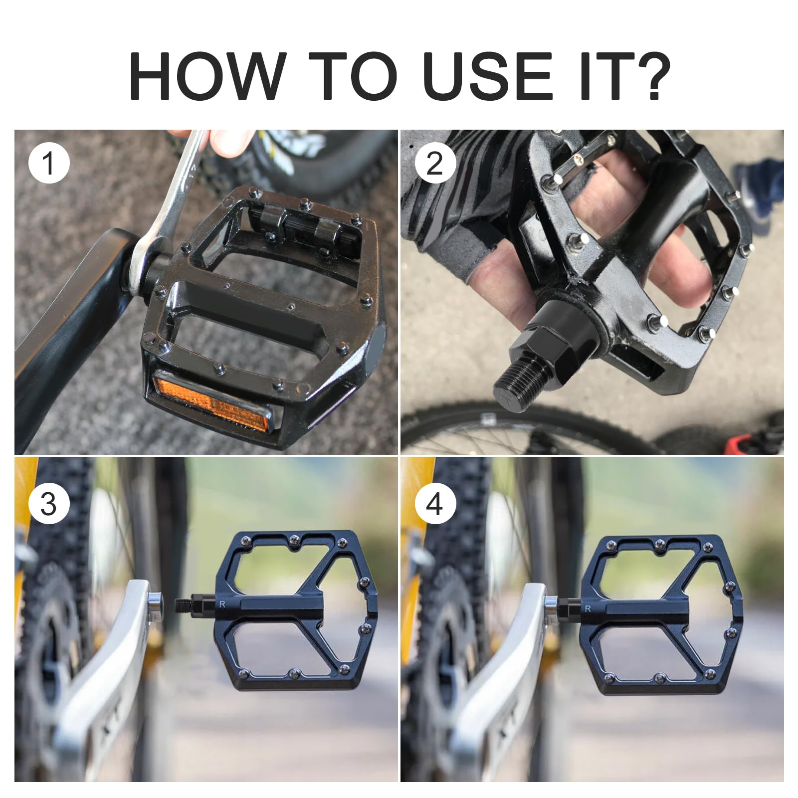 Bike Pedal Adapter, Pedal Adapter 9/16