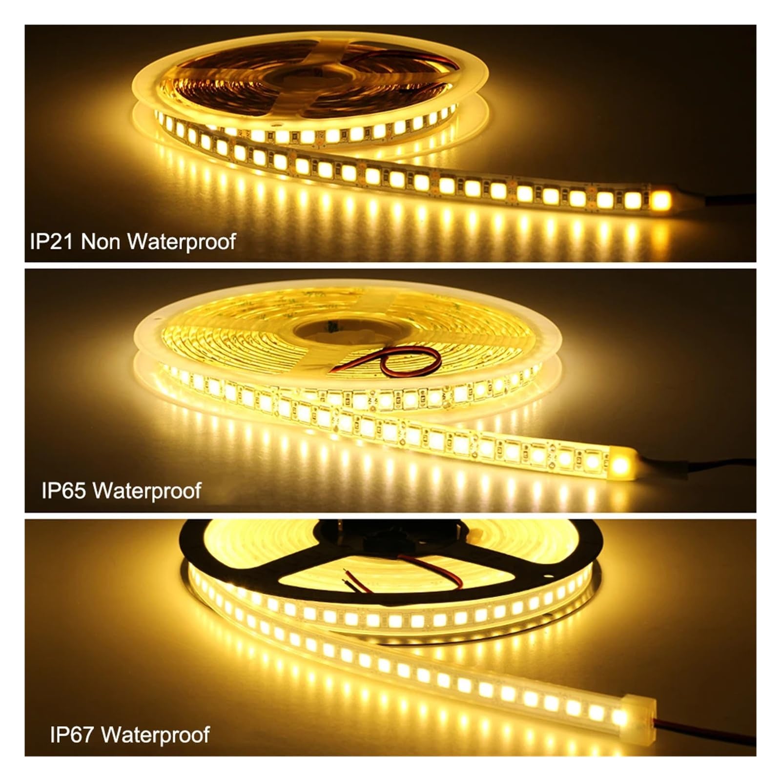 Wielokolorowa taśma LED SMD 12V/24V o wielu specyfikacjach(5050 120Leds,BLUE_DC12V IP21)