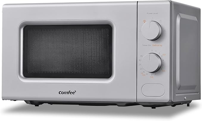 Midea 20 Litres Solo Microwave Oven With 5 Power Levels, 700W, Defrost Function, Inverter Quattro, Xmart Wave Technology, Push Button Door Opening, Good For Home And Office - 20 L 700 W