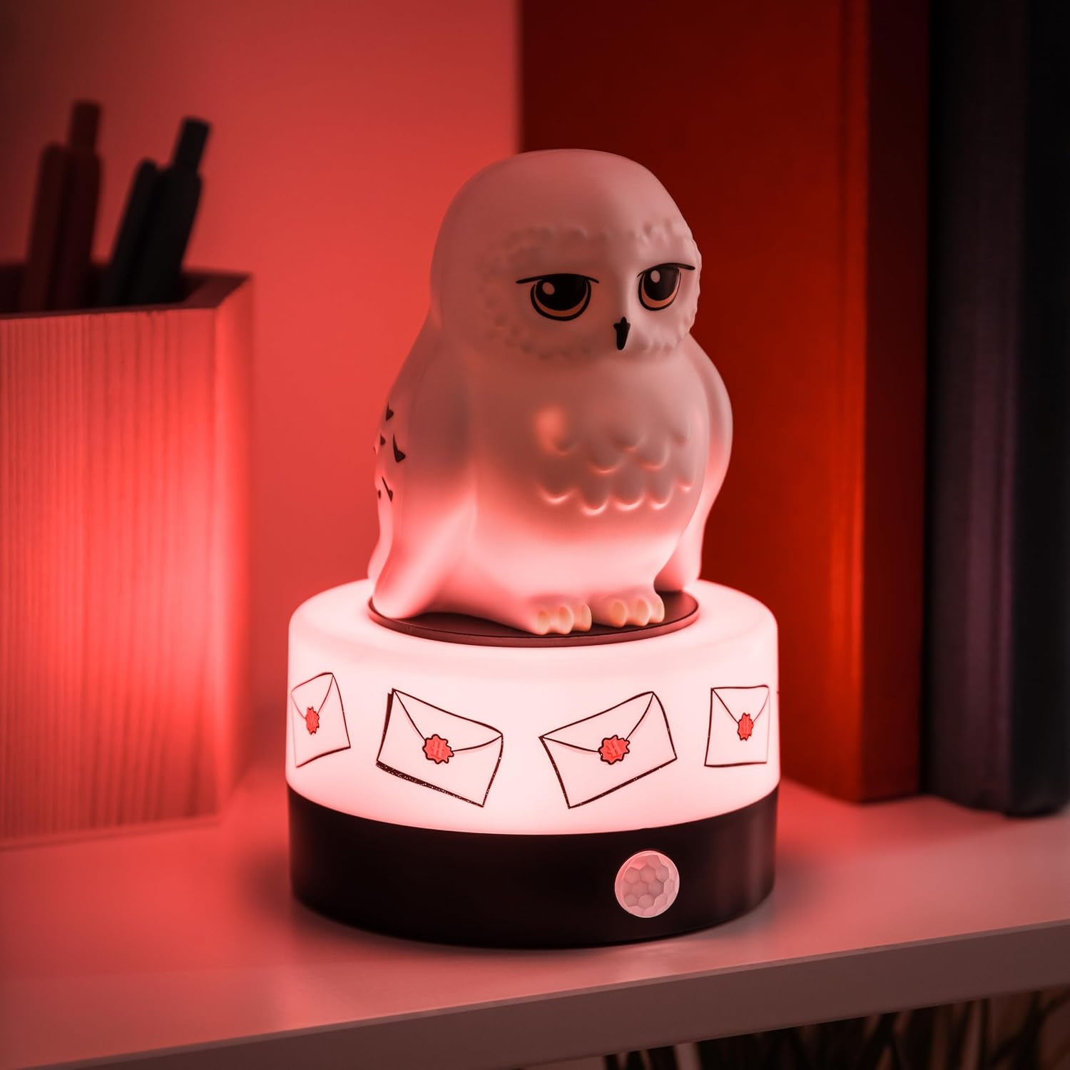 Paladone Hedwig Motion Sensor Room Guard and Night Light, Officially Licensed Harry Potter LED Lamp and Security Alarm for Kids Bedrooms, Teenagers, Home, Gift for Potterheads - Image 2