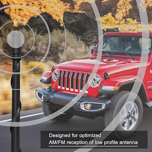 Vista 84 de BASIKER Antena de 13 pulgadas para Toyota Tundra Tacoma 1995-2025, accesorios Toyota Tundra Tacoma, antena FJ Cruiser reemplazo actualización