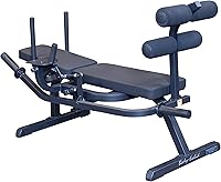 Vista 1 de Body-Solid GAB100 Máquina horizontal para abdominales abdominales y ejercicios de entrenamiento básico, gimnasio doméstico y comercial