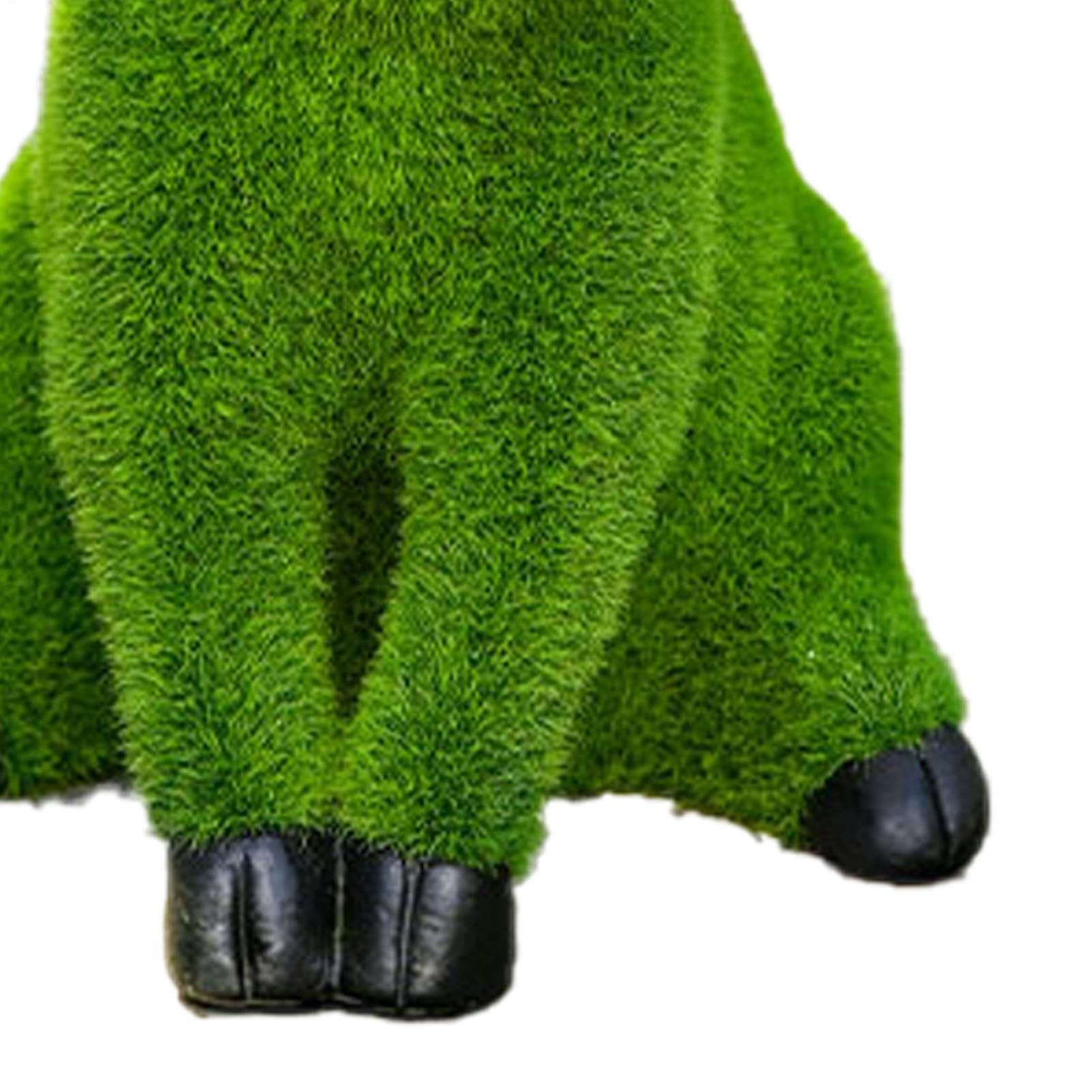 Zewnętrzne Figurki Zwierząt Ogrodowe Flokowane Dekoracje Zwierząt | Figurki Ogrodowe Dekoracyjne na Ganek, Patio, Taras, Balkon, Krajobraz, Wesele, Przyjęcie, Trawnik, Podwórko