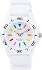 Citizen Q&Q VR25-002 Womens Analog Wristwatch, Waterproof, Urethane Strap, White