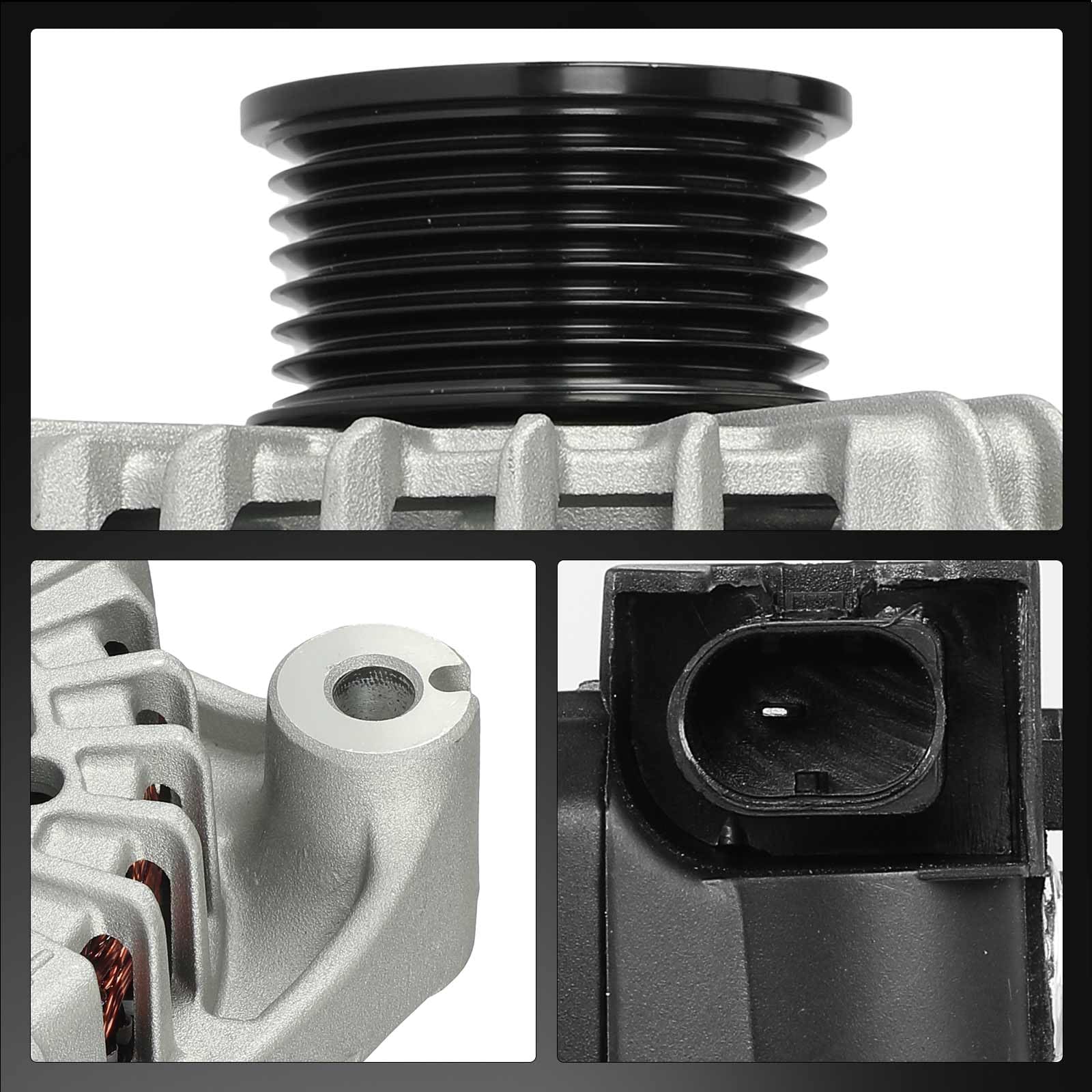 Frankberg Alternador con Polea de Rueda Libre Diesel Compatible con Serie 5 Touring F11 3.0L X5 E70 3.0L Serie 5 F10 3.0L X6 F16 F86 3.0L Serie 5 Gran Turismo F07 3.0L Replace# FG23S011