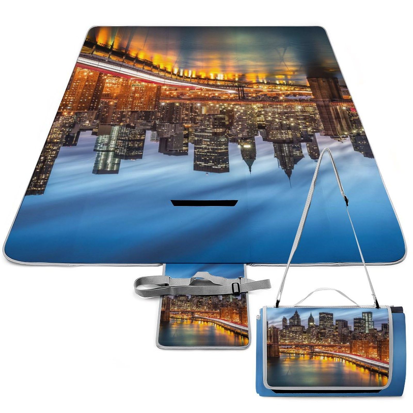 Tapis de pique-nique New York imperméable idéal pour vos déjeuners sur l'herbe en famille