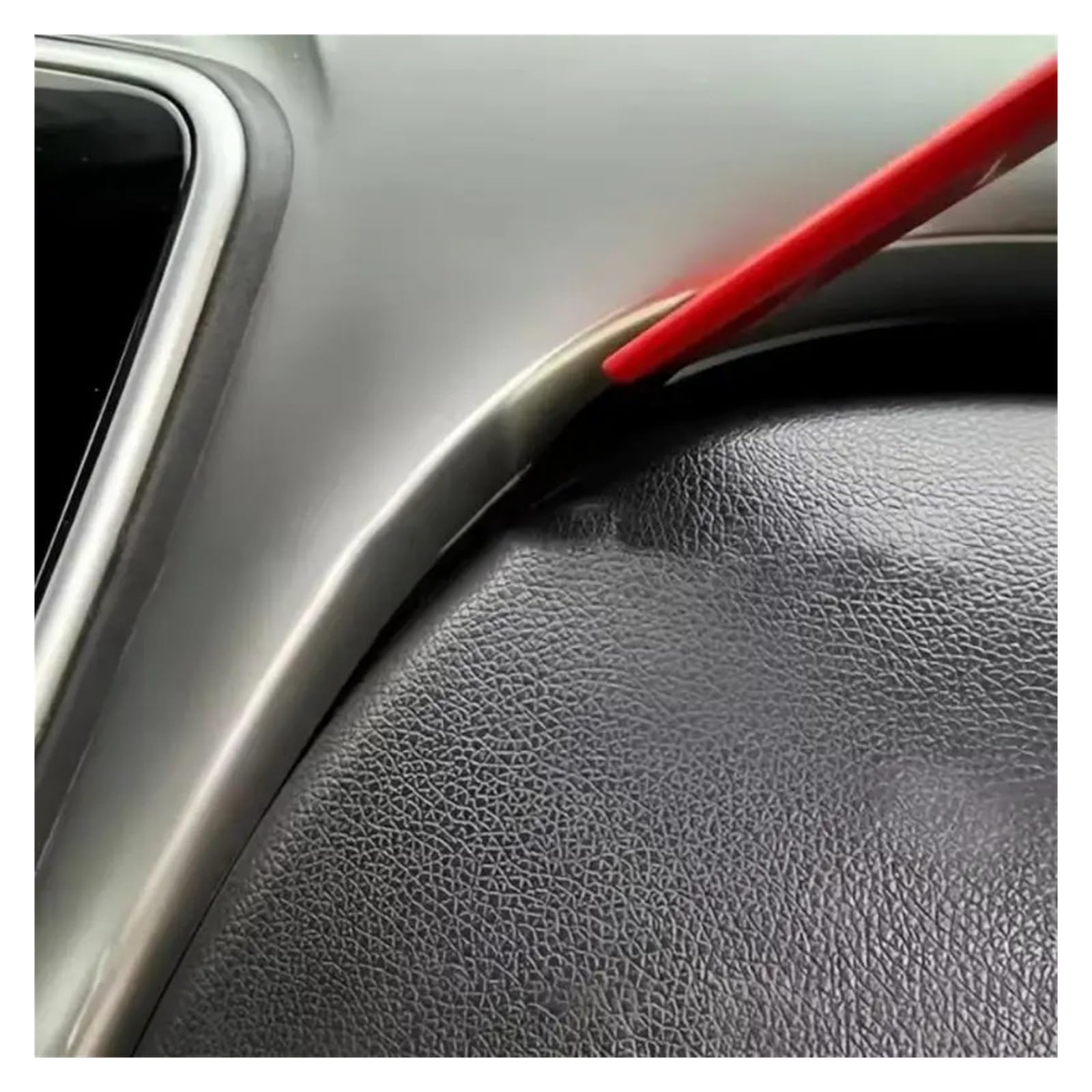 Car Trim Removal Pry Tool Door Panel Audio Fastener Driver Set (czerwony)