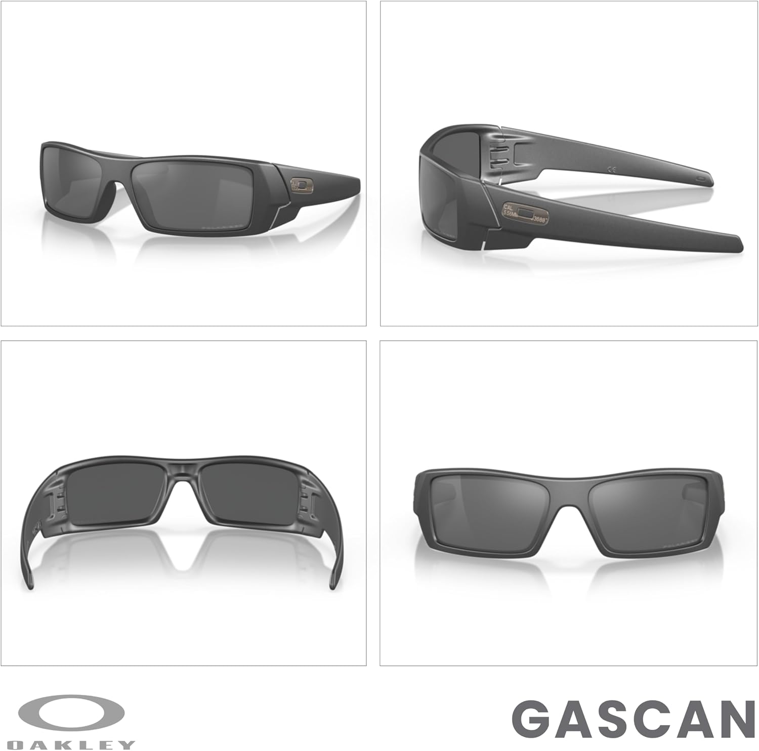 OAKLEY Gascan OO9014 Rectangular Sunglasses For Men+ Bundle Accessory Leash Kit, Microfiber Pouch - Image 3