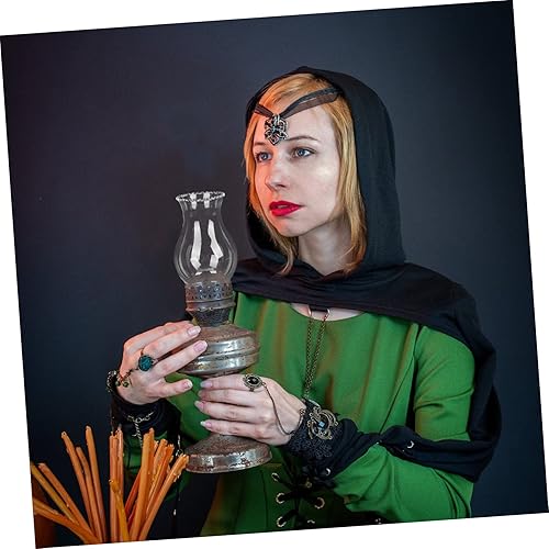 Miniatura 6 de Lámpara de queroseno Lámpara de aceite de reemplazo de chimenea Chimenea Linterna de queroseno Lámpara de aceite Globo Reemplazo de lámpara de