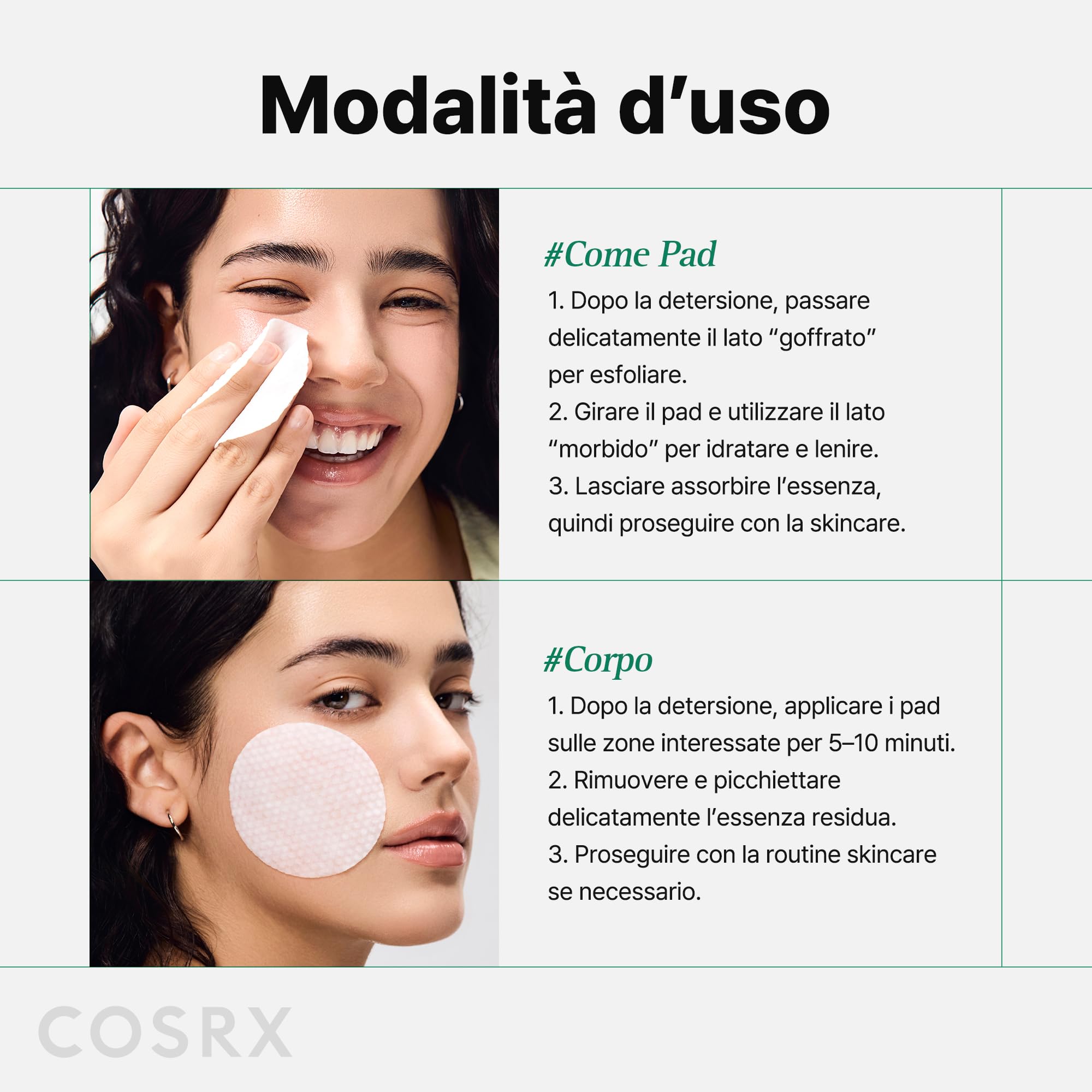 COSRX OneStep Original Clear Skin Calming Pad, 100 Pads, Dual Side Face Pad for Soothing, Barrier Strengthening & Gentle Exfoliation with 82% Green Tea Water, Cica, PHA, LHA, Korean Skin Care