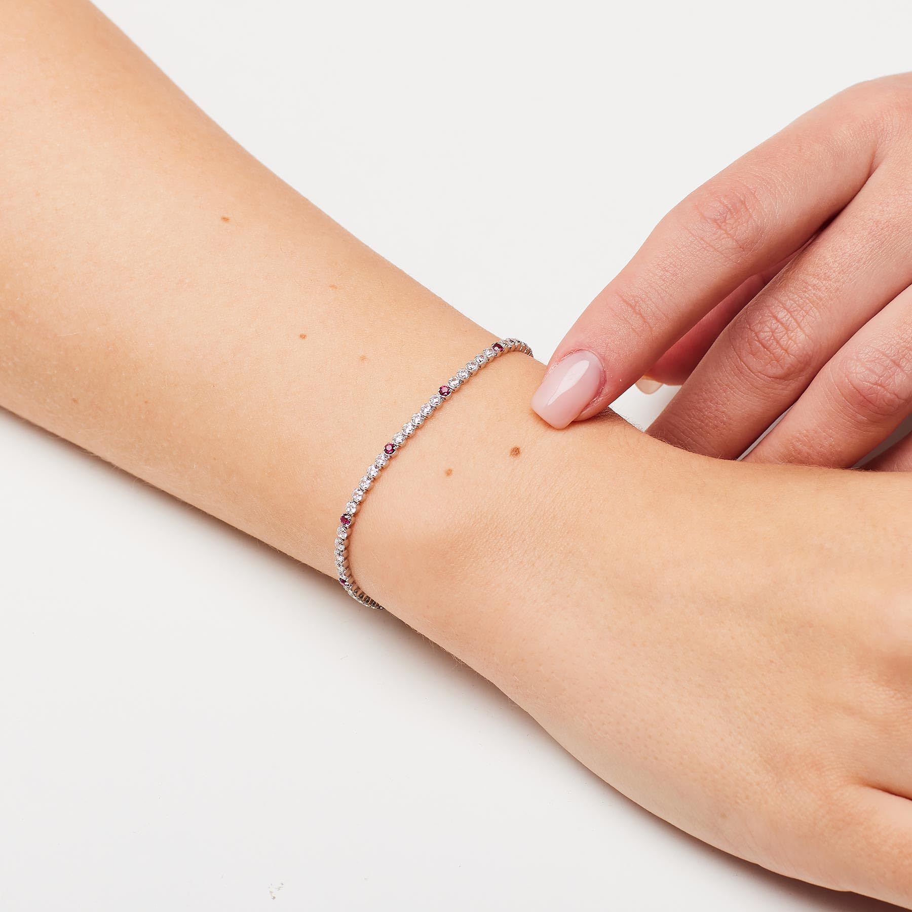 Brosway Bracciale Donna in Argento | Bracciale Con Passion Ruby | Collezione Fancy - FPR131