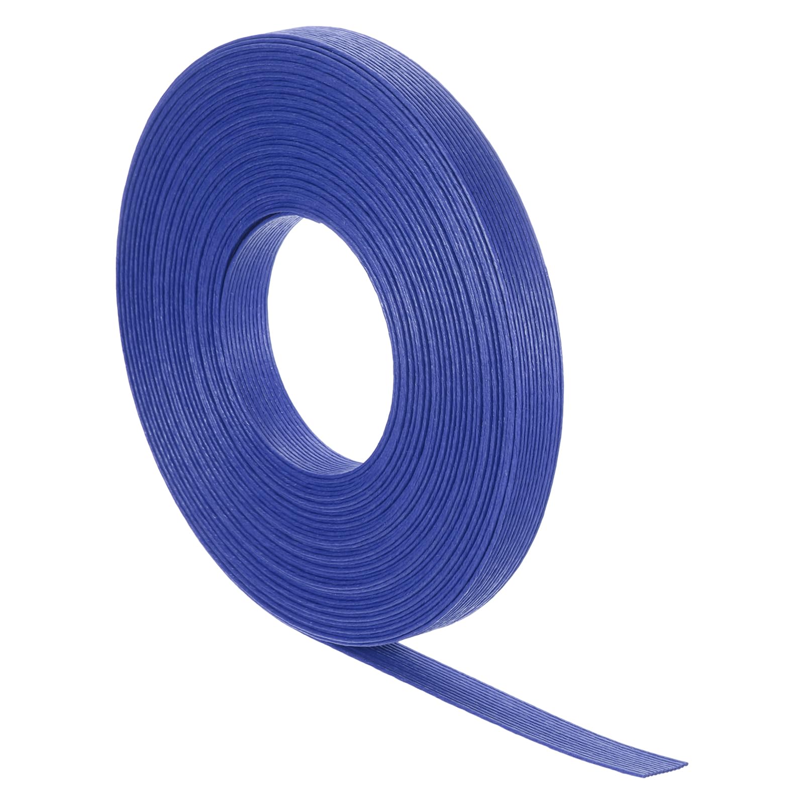 PATIKIL 16.4 Yards x 0.6" Paper Rattan Weaving Cane, 12-Ply Paper Rattan Weave Basket Weaving Supplies for DIY Home Kitchen Decoration Basket Crafts, Blue-image-41
