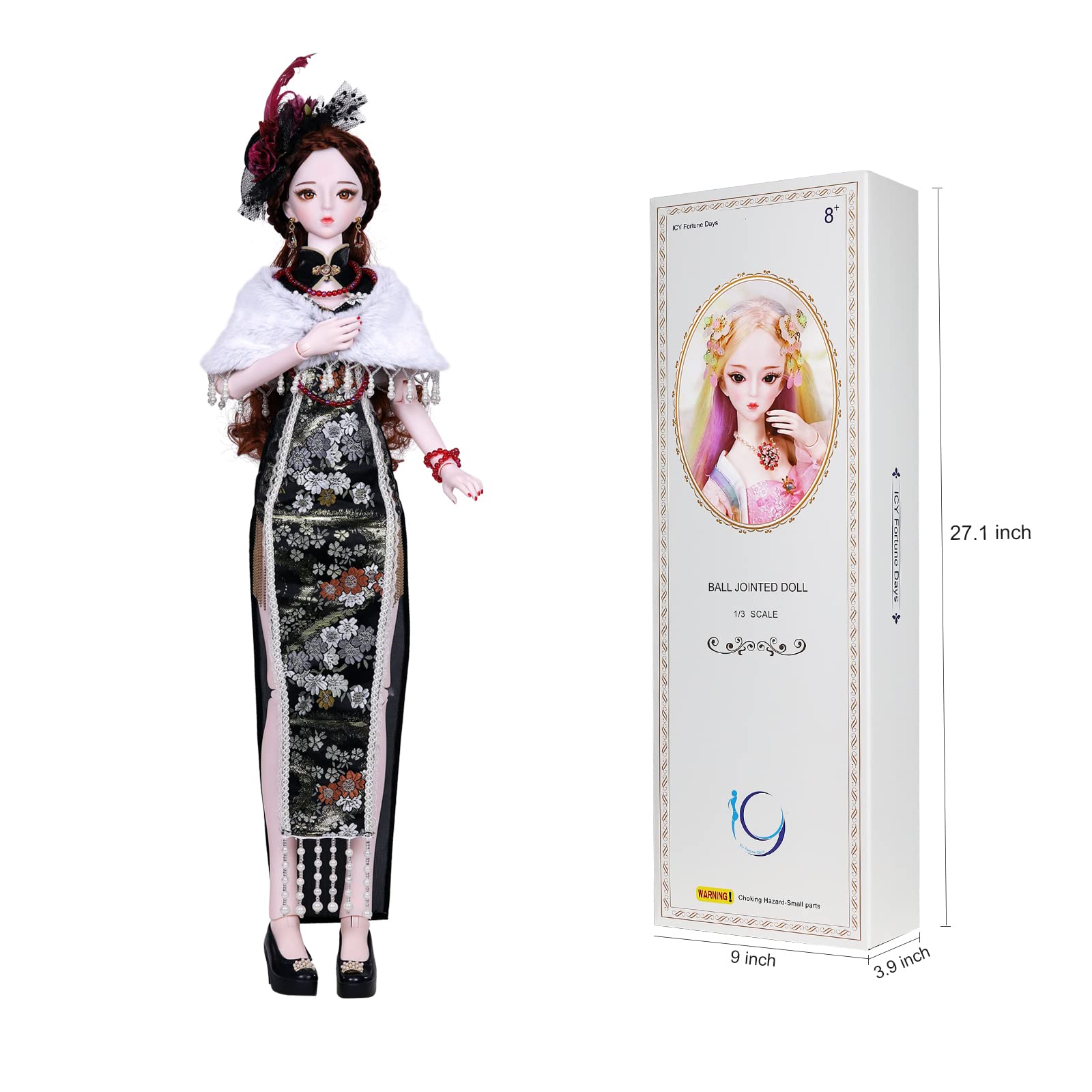 人形 bjd Amazon | ICY Fortune Days 1/3 スケール bjdドール ファッション