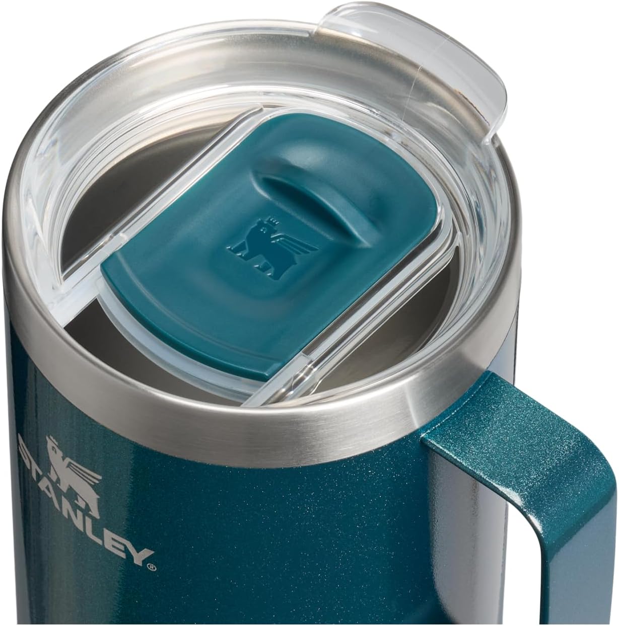 STANLEY Everyday Camp Mug | Drink Through Lid | Cup for Coffee, Tea and Drinks | Insulated Stainless Steel Coffee Mug | BPA-Free - Image 2