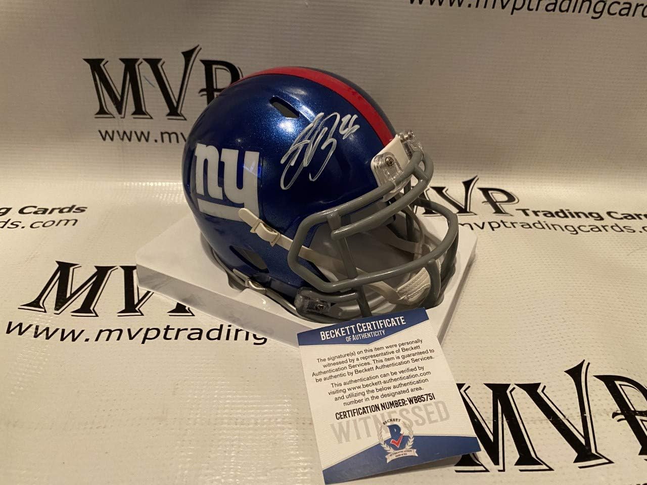 Beckett Authentic Saquon Barkley Autograph New York Giants
