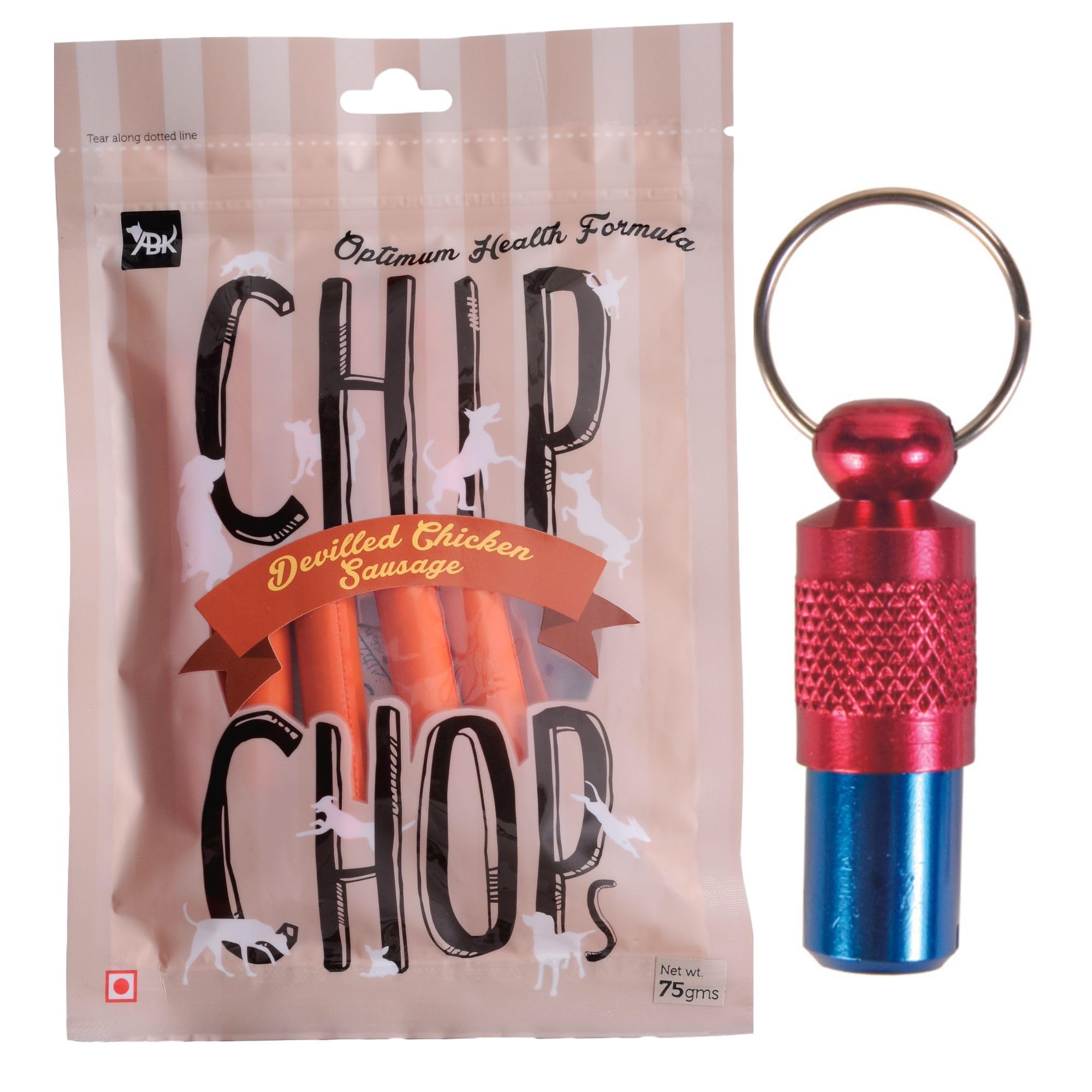 Combo of Chip Chops Protein Rich Chicken Sausages Dog Treats for All Breeds with Trixie Metal ID Tag for Pets (B0CD3PPYM8) Amazon Price History, Amazon Price Tracker