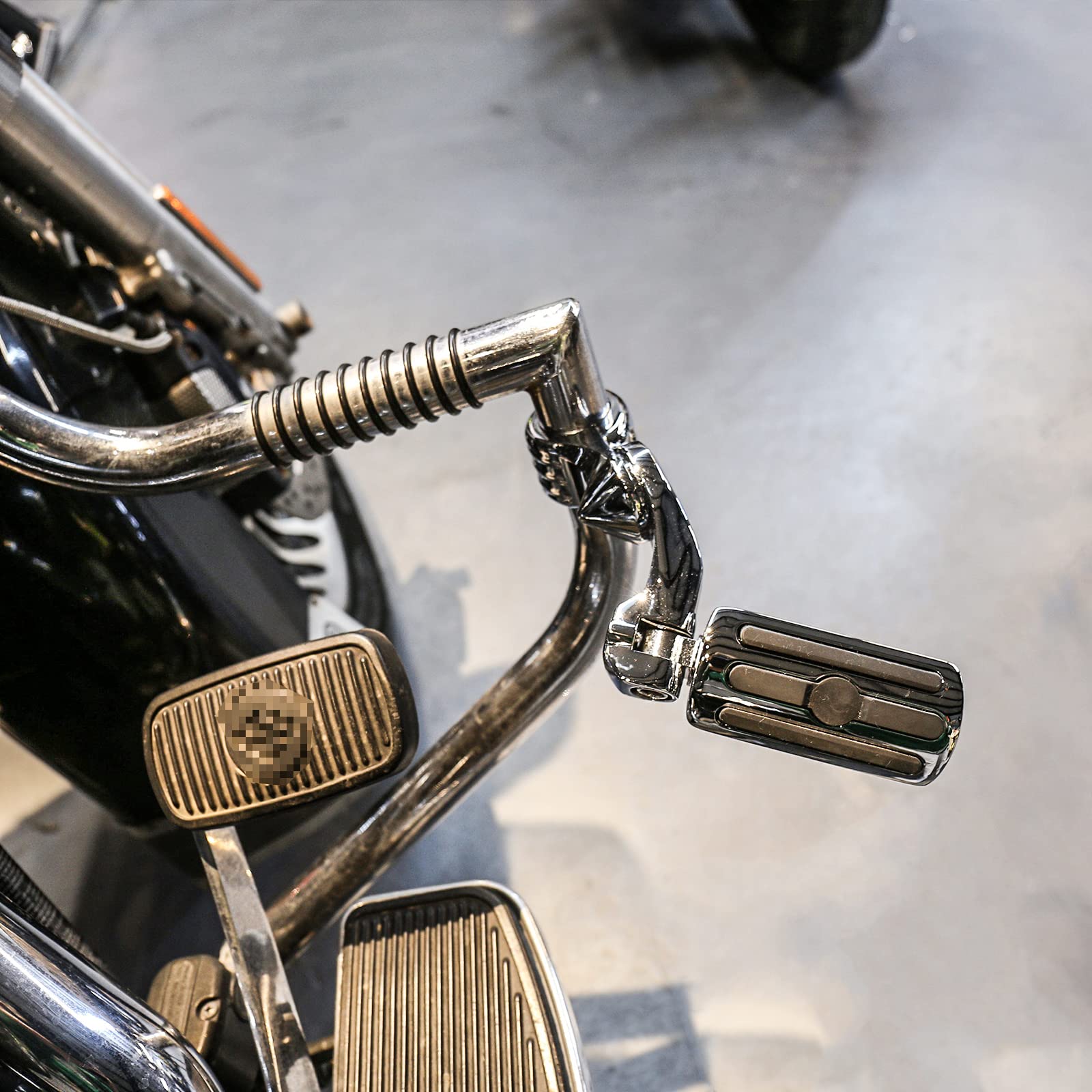 Buy [Upgraded] Highway Pegs 1 1/4 inch Foot Rest Compatible with Harley