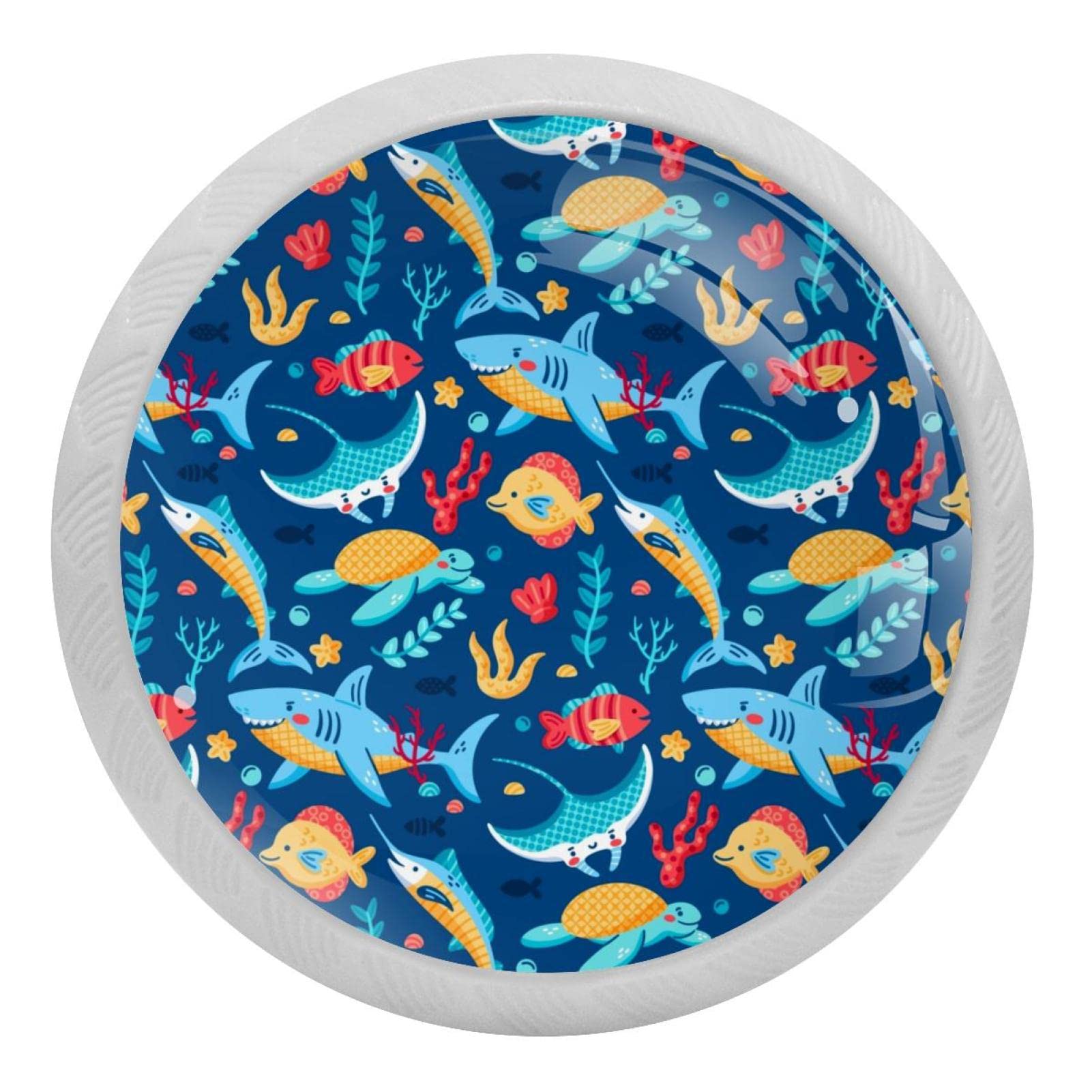 Poignées de tiroir requin 35mm pour égayer la chambre enfant