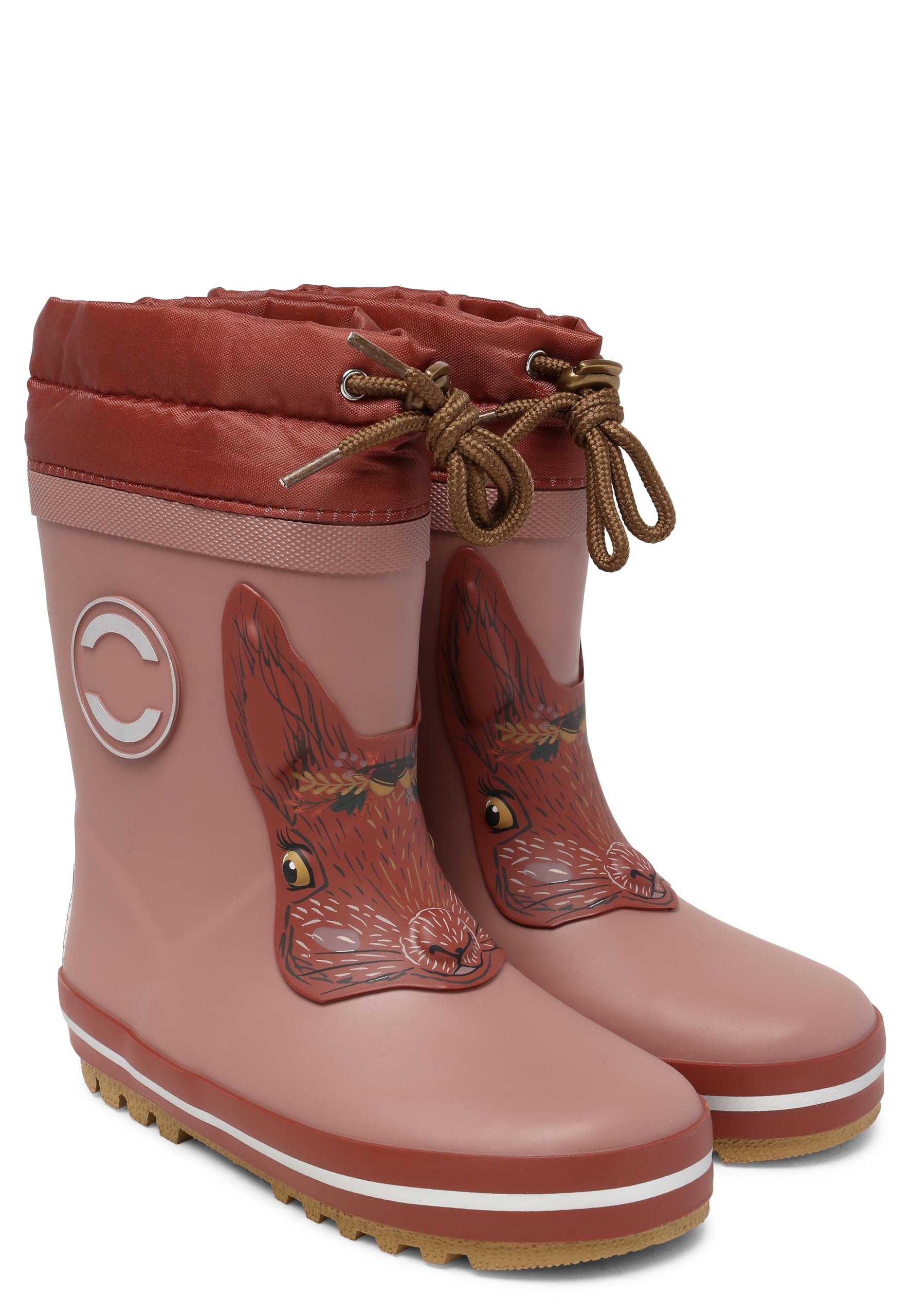 Mikk-line Warm Gefütterte Gummistiefel Kinder | Wasserdicht Regenstiefel für Jungen und Mädchen | Winddicht Thermo Gummistiefel | Regenschuhe Mit Reflektiernde Details