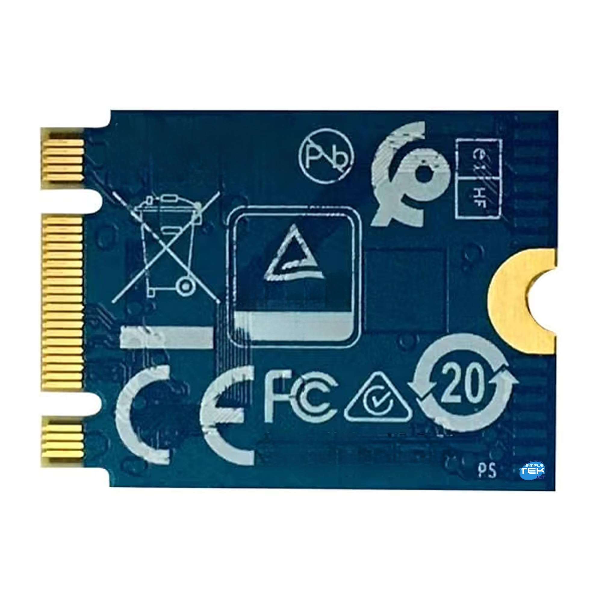 SIMPLETEK - SSD 256GB 2230 M.2 NVMe PCIe 3.0 x2 interno (Ricondizionato)