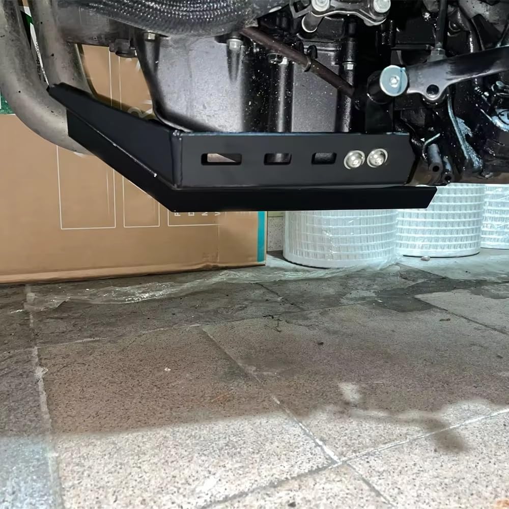 Protección Chasis Motor para NX500 500NX NX 500 NX400 Y NX 400 Protector Chasis Placa Deslizamiento Y Protector Cárter Cubierta Protectora Motor Motocicleta Cuerpo Protector Chasis(Negro)