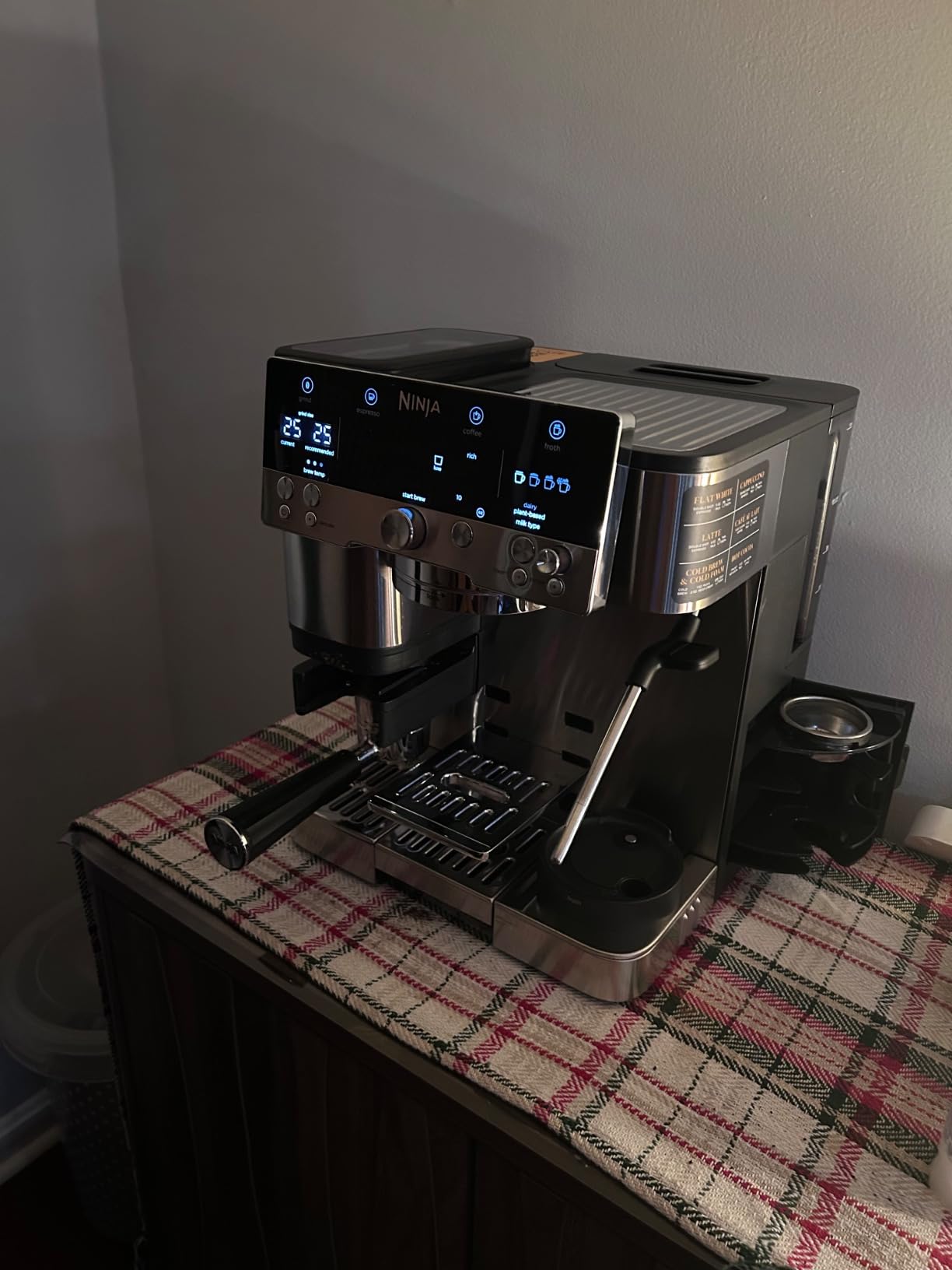 Ninja Luxe™ Café Premier Series Espresso Machine Drip Coffee Maker & Cold Brew Machine photo review